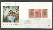 SURINAME 1968 FDC E65 BLANCO VERY FINE - Surinam ... - 1975