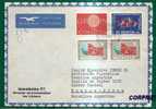 SWITZERLAND - VF OFFICIAL COVER From GENERALDIREKTION PTT To BUENOS IARES - EUROPA CEPT - TELEPHONE  Stamps - Dienstzegels