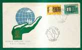 WORLD REFUGEE YEAR - TURKEY 1960 FDC - Flüchtlinge