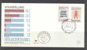 SURINAME 1971 FDC E85  BLANCO VERY FINE - Surinam ... - 1975