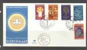 SURINAME 1972 FDC E91 PASEN EASTERN  BLANCO VERY FINE - Surinam ... - 1975