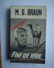 Livre Fleuve Noir Espionnage De M. G. Braun " Fini De Rire " N°713 - Fleuve Noir