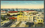 Egypt PPC Alexandria General View Of The Port Harbour Ships Postcard Postkarte Cartolina Postale - Alexandria