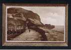 Early Real Photo Postcard Entrance To Marine Drive Scarborough Yorkshire - Ref 396 - Scarborough
