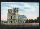 Early Postcard Worksop Priory Church Nottinghamshire - Ref 397 - Sonstige & Ohne Zuordnung