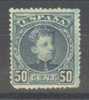 ES252-L3374.España.Spain. Spagne.Alfonso Xlll.CADETE 1901/5 .(Ed 252*) Con Charnela.EXCELENTE. - Unused Stamps