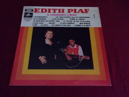 EDITH  PIAF   DE L' ACCORDEONISTE A MILORD - Other - French Music