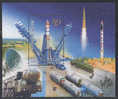 2007 RUSSIA 50th Anni Of "Plesetsk" Cosmodrome MS - Rusland En USSR