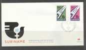 SURINAME 1975 FDC E114 BLANCO VERY FINE - Suriname ... - 1975