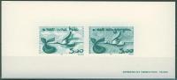 GRA3231 Naissance C´est Une Fille Garçon Cigogne 3231 à 3232 France 1999 Gravure Officielle - Storks & Long-legged Wading Birds