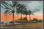 France Alpes Maritimes Nice Coucher De Soleil Sunset Carte Postale Postcard Postkarte - Nice By Night