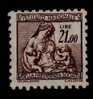 1958 - ISTITUTO NAZIONALE DELLA PREVIDENZA SOCIALE - Lire 21 - Revenue Stamps