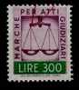 1961/75 - ATTI GIUDIZIARI - REGISTRAZIONE - Lire 300 - Revenue Stamps