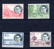 Ruanda-Urundi 1955, Voyage Du Roi Baudouin, N° 196 / 99**, Cote 25 € ++ Neuf Sans Charnière ++ - Unused Stamps