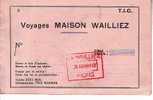 MONS.  Voyages Maison Wailliez.   1952. - Europe