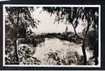 Real Photo Postcard Bridge On The The River Jordan - Ref 398 - Jordanie