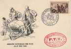 CARTE  MAXIMUM   VICTIMES DE LA GUERRE PTT  PARIS 21/05/1945 - 1940-1949