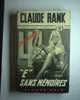 Livre Fleuve Noir Espionnage De Claude Rank " E Sns Mémoires " N°736 - Fleuve Noir