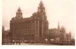 26919)cartoliina Illustratoria The Liver Buildings , Liverpool - Liverpool