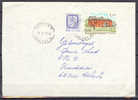Finland Deluxe KOKKOLA Karleby 10 Cancel 1980 Cover To Kälviä Wooden Buildings Issue - Lettres & Documents
