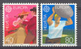 Switzerland 1981 Mi. 1197-98 Europe CEPT Folklore MNH - Nuovi