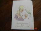 CARTE NAISSANCE - MERE ET ENFANT - BLONDE - MAN 2 - Birth