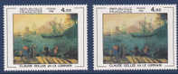 VARIETE  TABLEAUX LE LORRAIN  2 NUANCES NEUFS LUXES - Unused Stamps