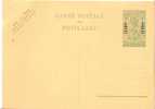 RUANDA-URUNDI : Carte Postale(Entier).1948.60c. Surchargé 1 Fr. Non écrite. - Postwaardestukken