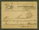 FRANCE N° 116 Obl. S/Lettre Entiére - Cartas & Documentos