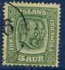 PIA - ISLANDA - 1913-18 : Federico VIII E Cristiano IX - (Yv 78) - Gebraucht