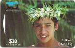 COOK ISLANDS $20  POLYNESIAN  BOY CHILD  ONE OF ONLY 5 GPT ISSUED READ DESCRIPTION !!! - Islas Cook