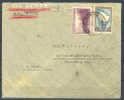 Argentina Via Aerea Via Condor Zeppelin Buenos Aires Cancel 1937 Cover Brief Germany Alemania Map - Luftpost