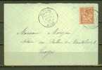 FRANCE N° 125  Obl. S/lettre Entiére - Lettres & Documents