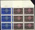#Finland. 1960.  EUROPA/CEPT. Michel 525-26 In Blocks Of 6.  MNH (**) - Unused Stamps
