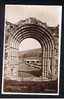 Real Photo Postcard Strata Florida Abbey - West Door Of Nave - Cardiganshire Wales - Ref 400 - Cardiganshire