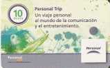 TARJETA DE ARGENTINA DE PERSONAL TRIP (PERSONAL) - Argentina