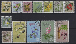 Uganda 1969  Flowers (o) Mi.105-117 - Uganda (1962-...)