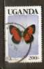 Uganda 1989  Butterflies  200s  (o) Mi.719 - Oeganda (1962-...)