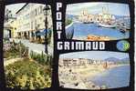 83 PORT GRIMAUD !!! CPSM 4899 !!! Multivues     TOP - Port Grimaud