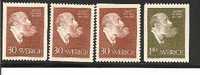 Sch Mi.Nr. 461-62C + Do-DU/ ,  - SCHWEDEN -Gustav Fröding, Dichter 1960** - Unused Stamps