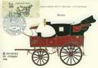 Malle-poste "Briska" - CARTE MAXIMUM - FRANCE - Courrier - Stage-Coaches