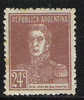 M899.-.ARGENTINIEN / ARGENTINA.- 1924.- MICHEL  # : 293 I    , MH - GENERAL SAN MARTIN - Ongebruikt