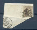Belgie Ocb Nr :  10 A    Op Fragment  (zie Scan) Nipa: - 1858-1862 Medaillen (9/12)