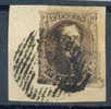 Belgie Ocb Nr :  10 A    Op Fragment  (zie Scan) Nipa: - 1858-1862 Medallions (9/12)
