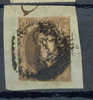 Belgie Ocb Nr :  10 A    Op Fragment  (zie Scan) Nipa: - 1858-1862 Medallions (9/12)