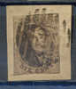 Belgie Ocb Nr :  10  P82  Op Fragment  (zie Scan)  Nipa: 300 - 1858-1862 Médaillons (9/12)