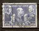 GREECE 1963 CENTENARY OF GREEK ROYAL DYNASTY -4.50 DRX - Used Stamps