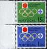 PIA - PORTOGALLO - 1964 : Giochi Olimpici Di Tokio - (Yv 949-52) - Neufs