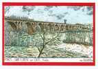 18 SAINT-FLORENT-SUR-CHER - Viaduc  - Illustration Yves Ducourtioux - Saint-Florent-sur-Cher