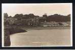 Early Real Photo Postcard Saundersfoot From Harbour - Pembrokeshire Wales - Ref 402 - Pembrokeshire